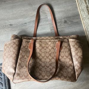 Coach large purse/travel bag